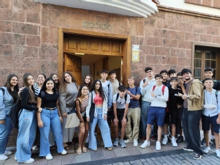 Alumnos y alumnas de 4º de la ESO del IES San Sebastián de La Gomera